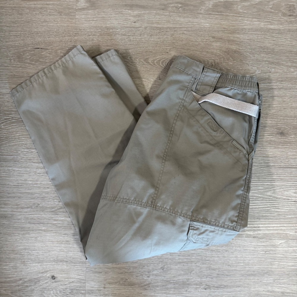 5.11 Tactical‎ Series Cargo Pants Mens 40x30 Grey Ripstop Tactical 74273